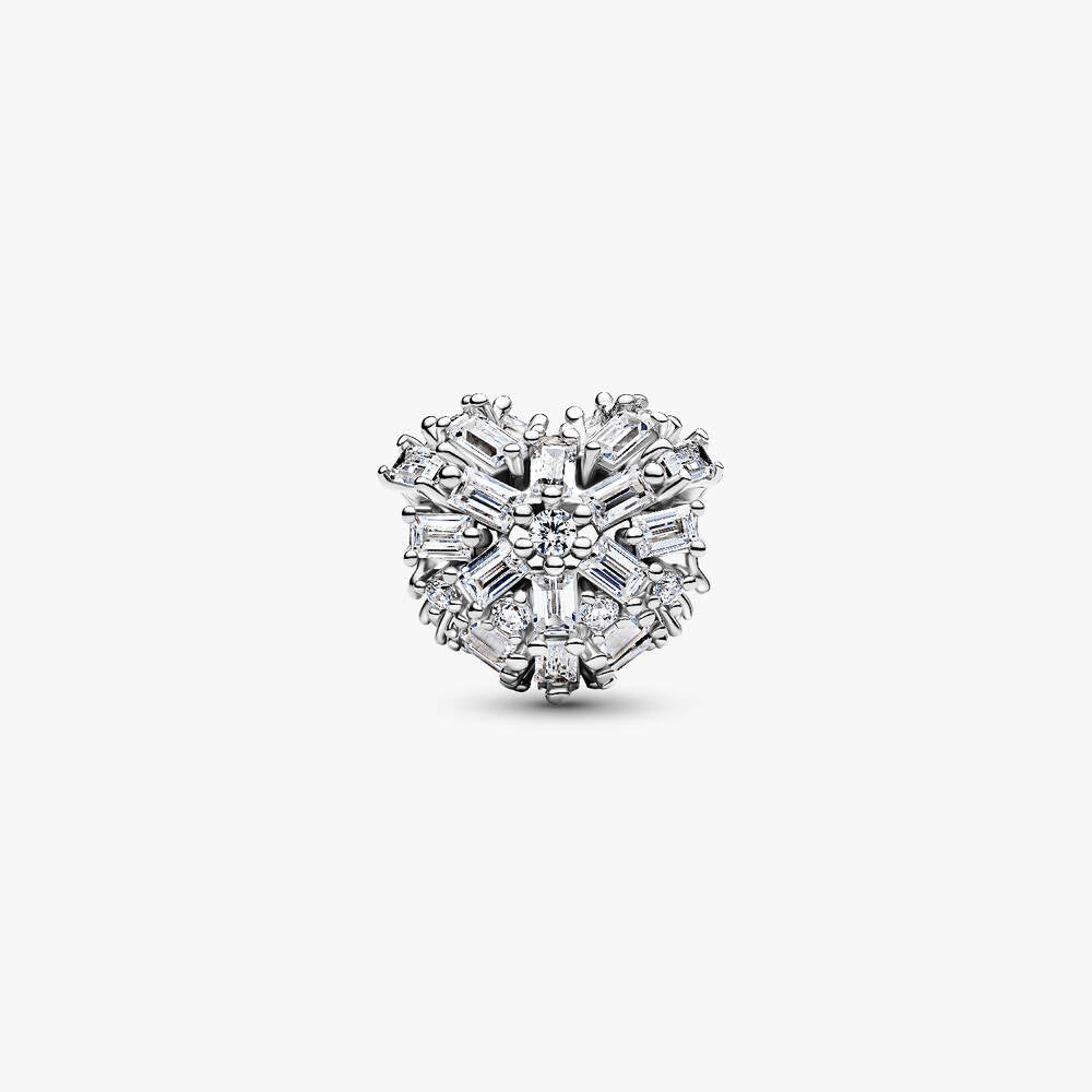 Sparkling Heart Charm