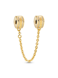 Pandora Logo Safety Chain Charm