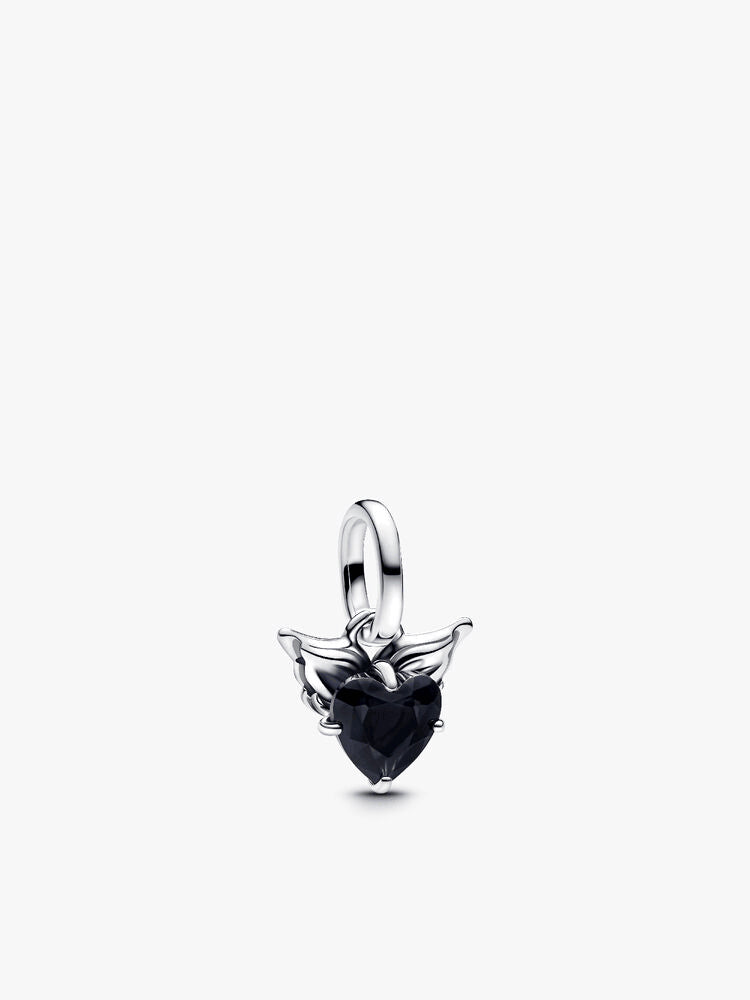 Winged Heart Mini Dangle Charm