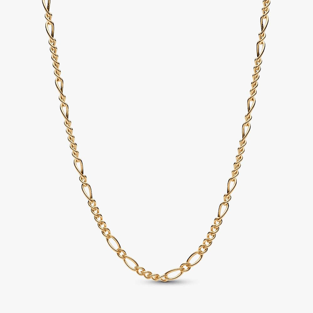 Pandora Era 14K Gold Figaro Jewelry Set