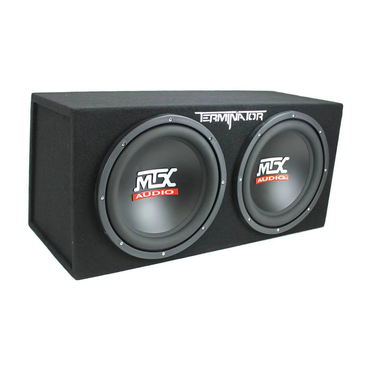 Dual 12-Inch 1200W Subwoofer Box With 1500W Amplifier And 2-Farad Capacitor