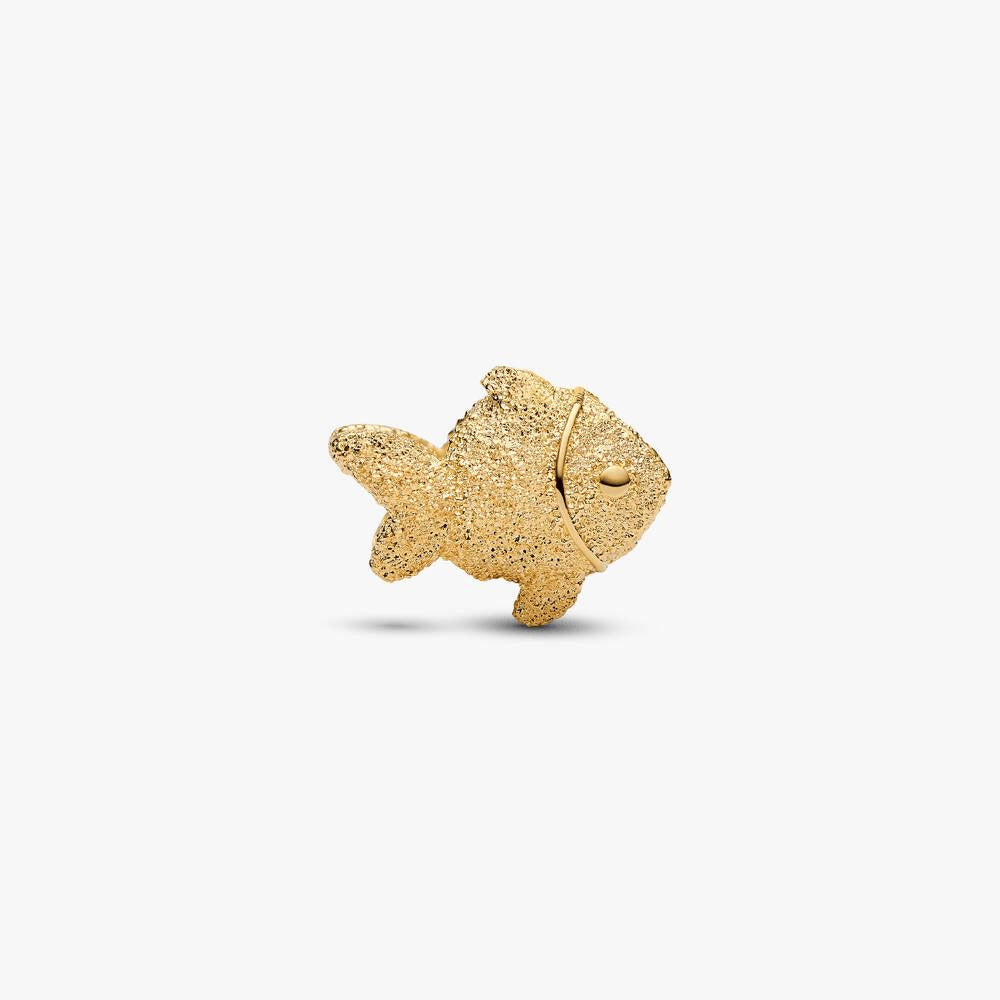 Textured Fish Mini Charm