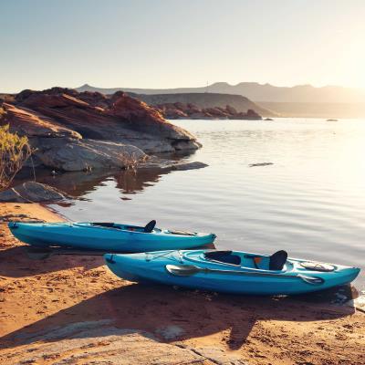 Lifetime Guster 100 Sit-In Kayak, 10 ft, 2-Pack - 457