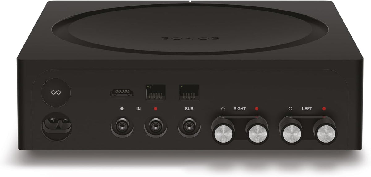 Black Audio Amplifier