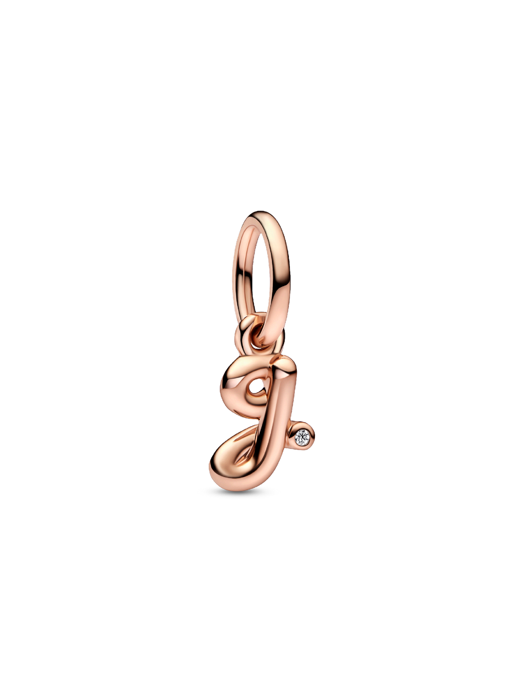 FINAL SALE - Letter G Script Alphabet Dangle Charm