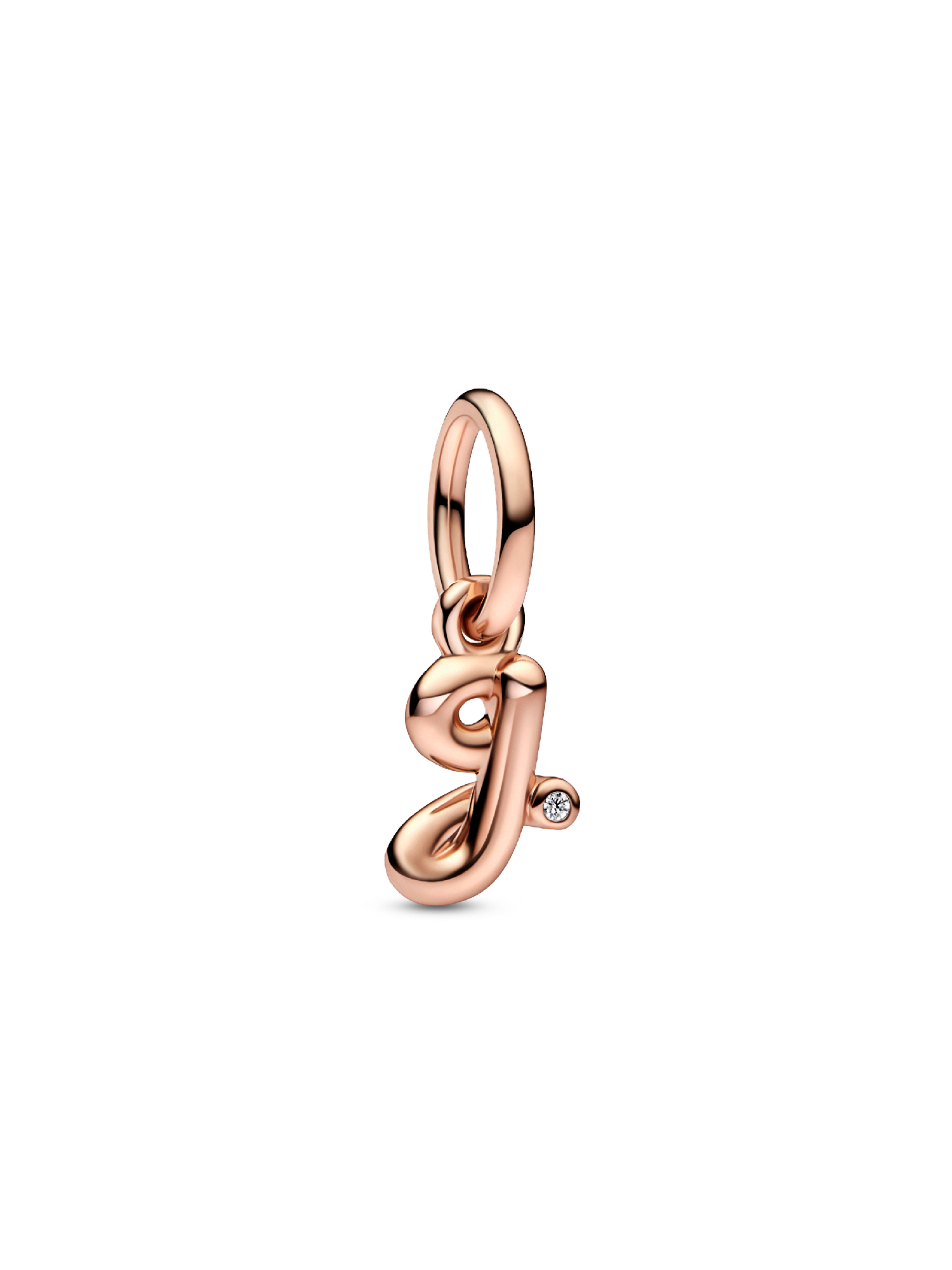 FINAL SALE - Letter G Script Alphabet Dangle Charm
