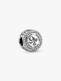 Engravable She Is Heart Charm