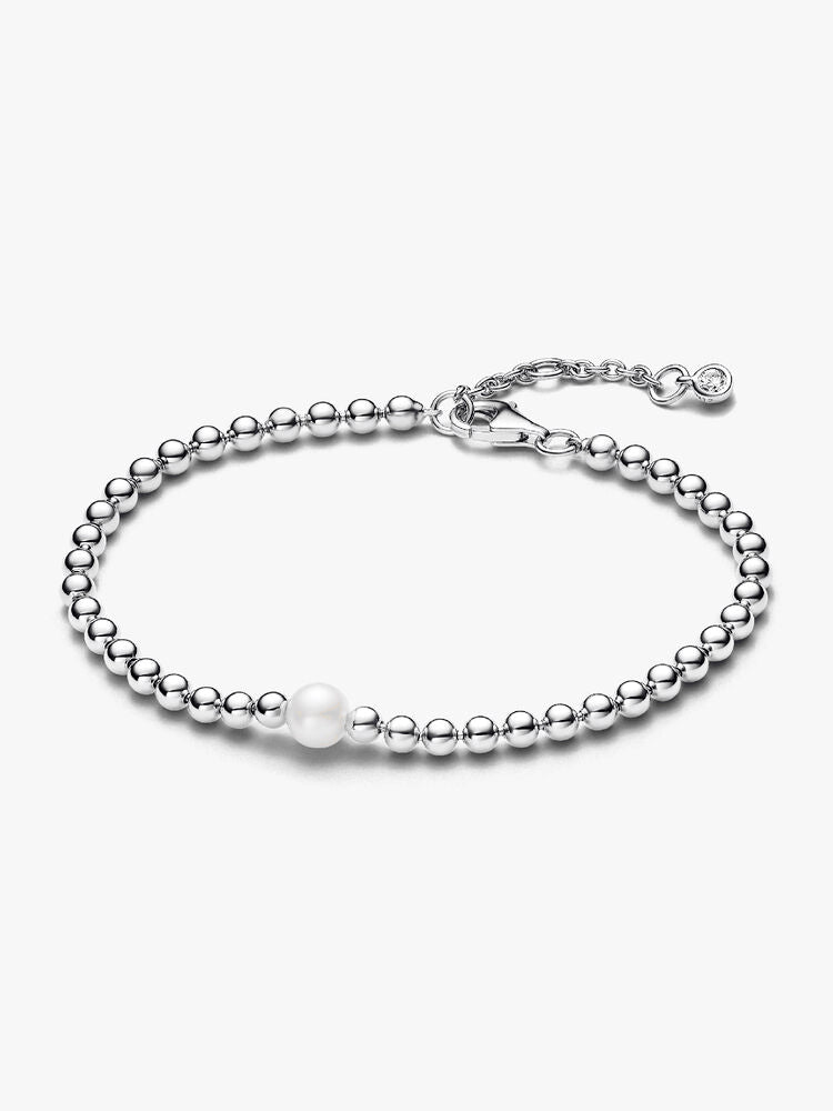 Treated Freshwater Cultured Pearl & Beads Bracelet