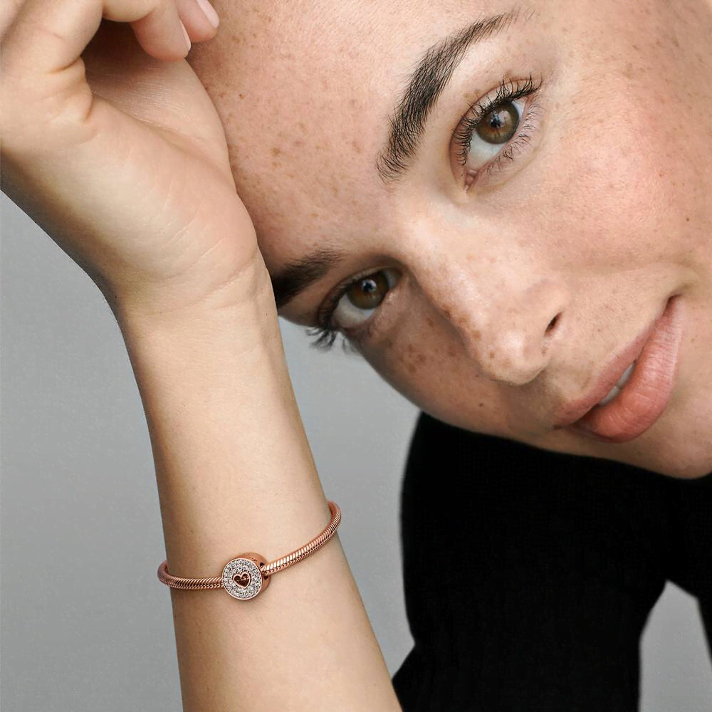FINAL SALE - Pavé & Heart Anniversary Charm