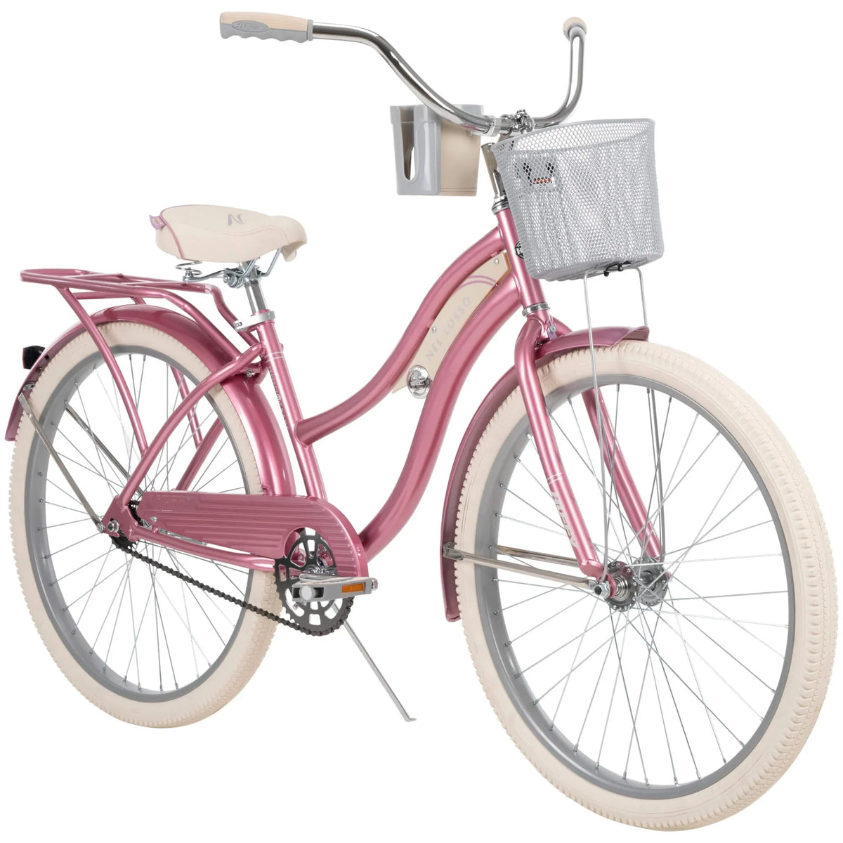 2025 Nel Lusso Classic Cruiser Bike, Women's, Light Blue, 26in