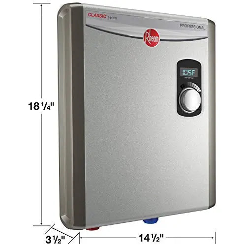 Rheem Tankless Electric Water Heater 18kW 240 Volts - RTEX-18