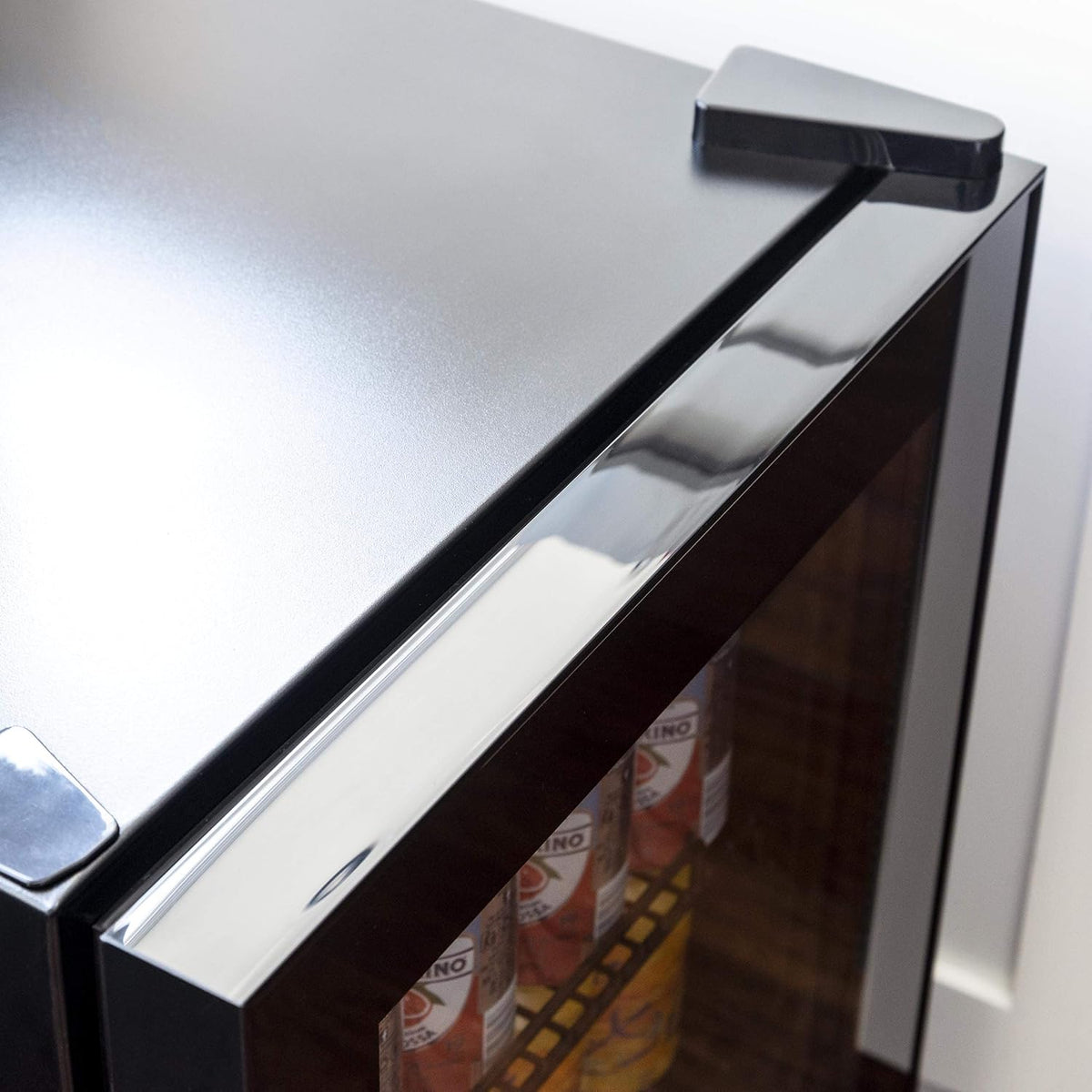 Beverage Refrigerator Cooler, 126 Cans, Right Hinge Glass Door - AB-1200