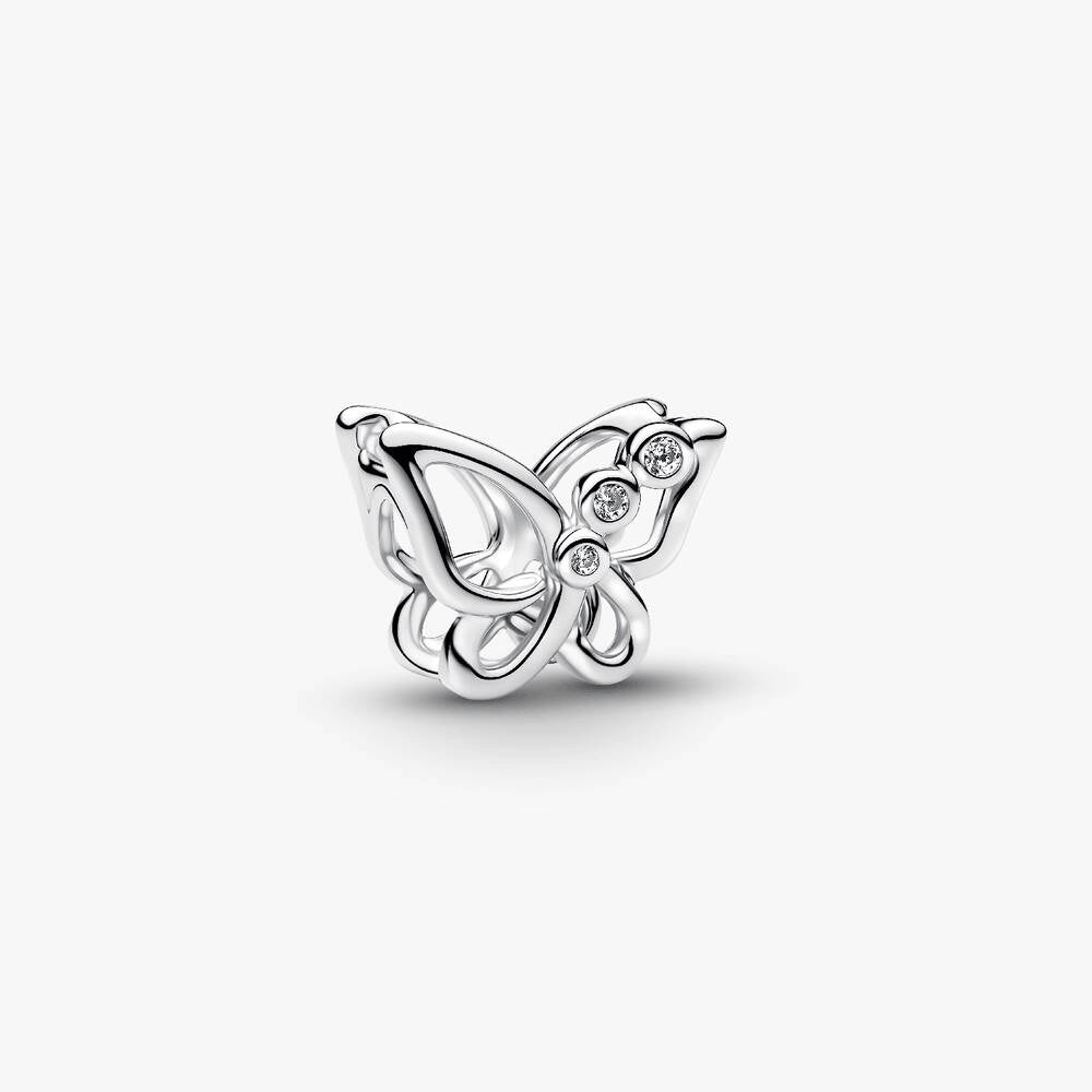 Butterfly Openwork Charm