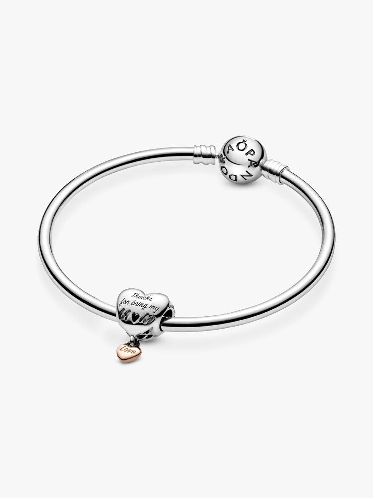 Love You Mom Heart Charm