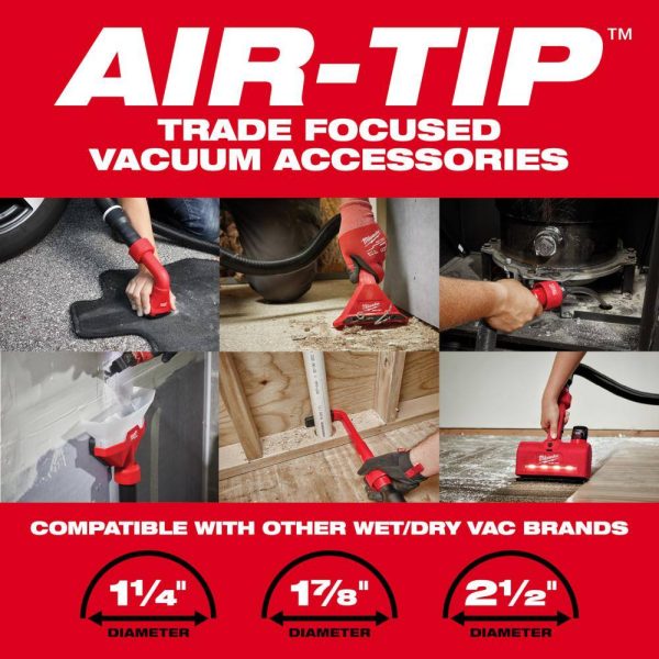 18V Cordless 2.5-Gallon Wet/Dry Vacuum With 2 x 6.0Ah Lithium-Ion Batteries