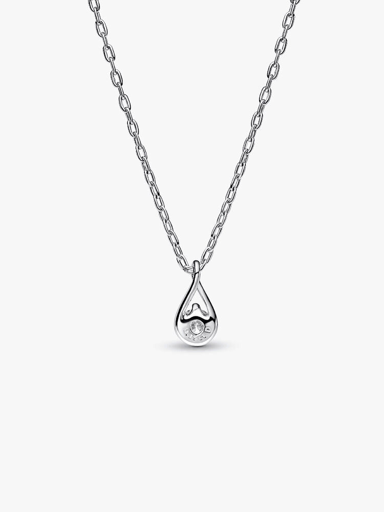 Pandora Infinite Sterling Silver Lab-grown Diamond Pendant Necklace