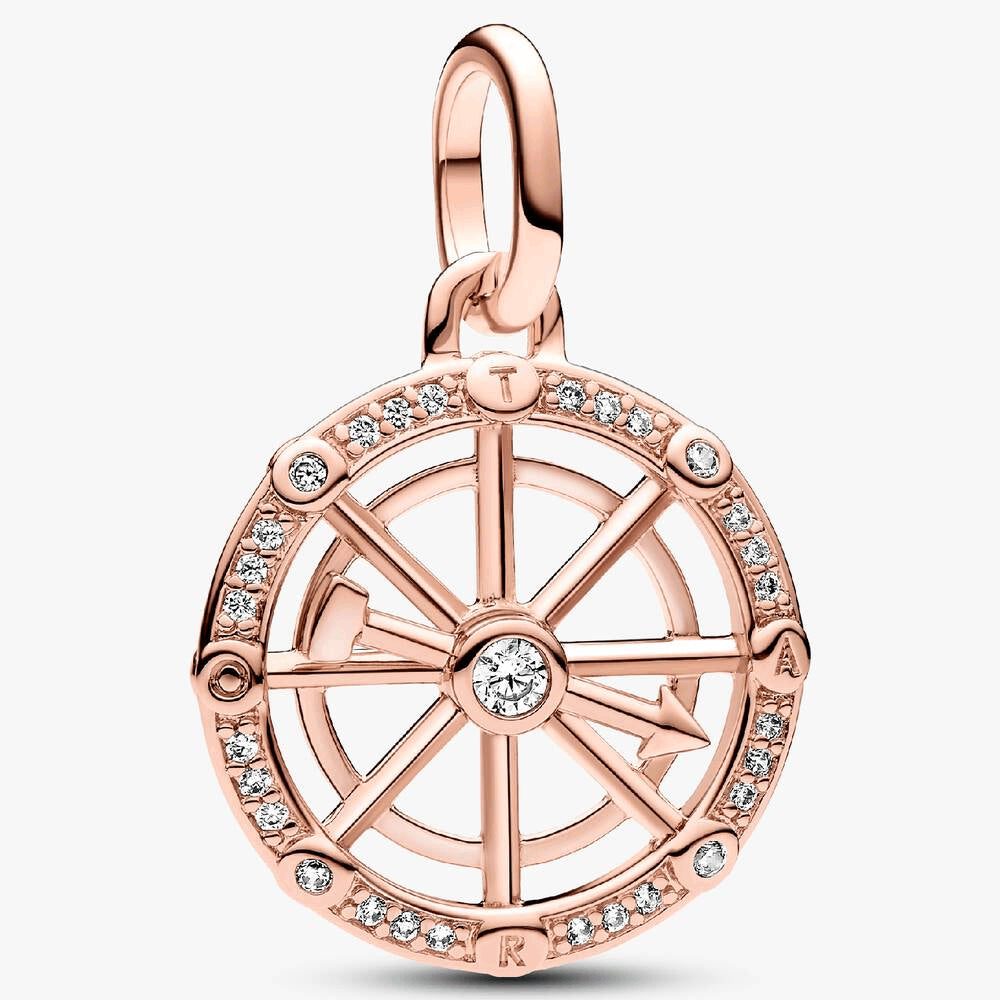 Pandora ME Wheel of Fortune Medallion Charm