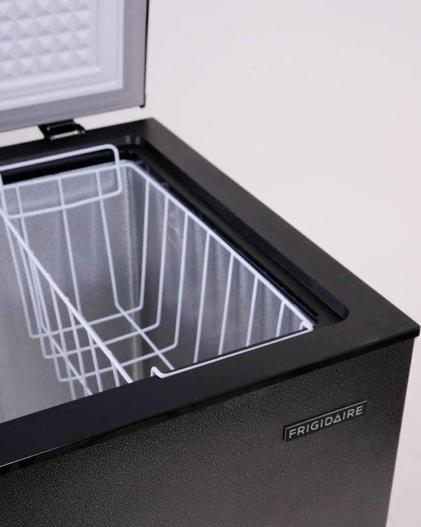 Frigidaire Chest Freezer, 5.0 Cu. Ft., Black Granite Design