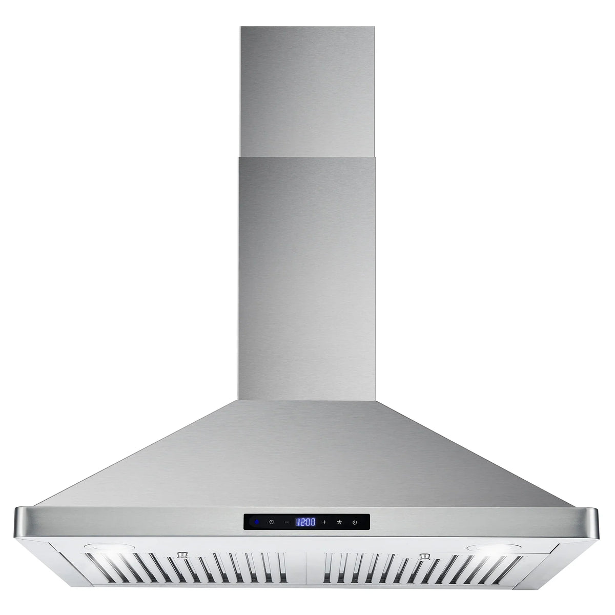 Cosmo 4-Piece Kitchen Appliance Package - 30 in Gas Range, Wall Mount Range Hood, 24 in Built-In Dishwasher, French Door Refrigerator