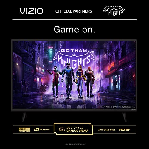 VIZIO 40-Inch D-Series Full HD 1080p Smart TV With AMD FreeSync And Apple AirPlay - D40F-J09