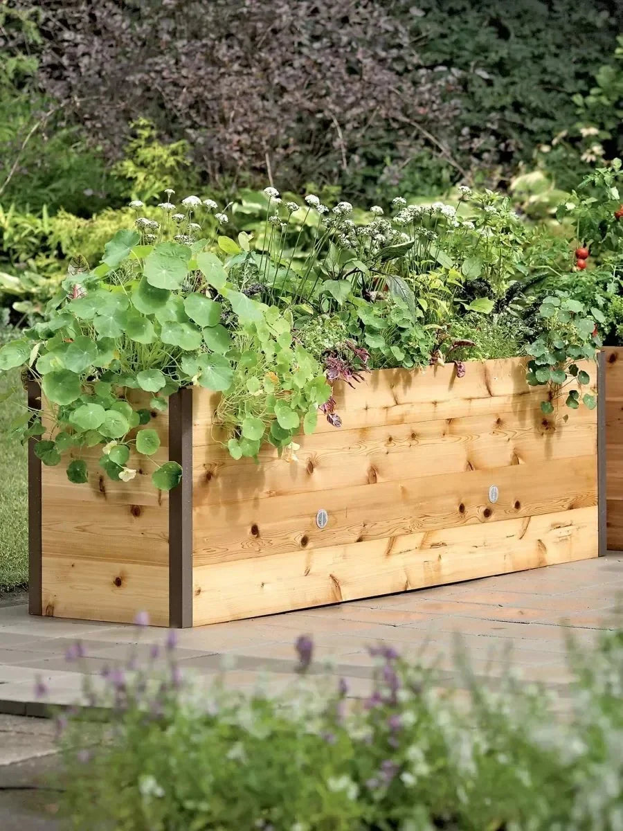 Self-Watering Elevated Planter Box 96" L x 24" W x 29" H