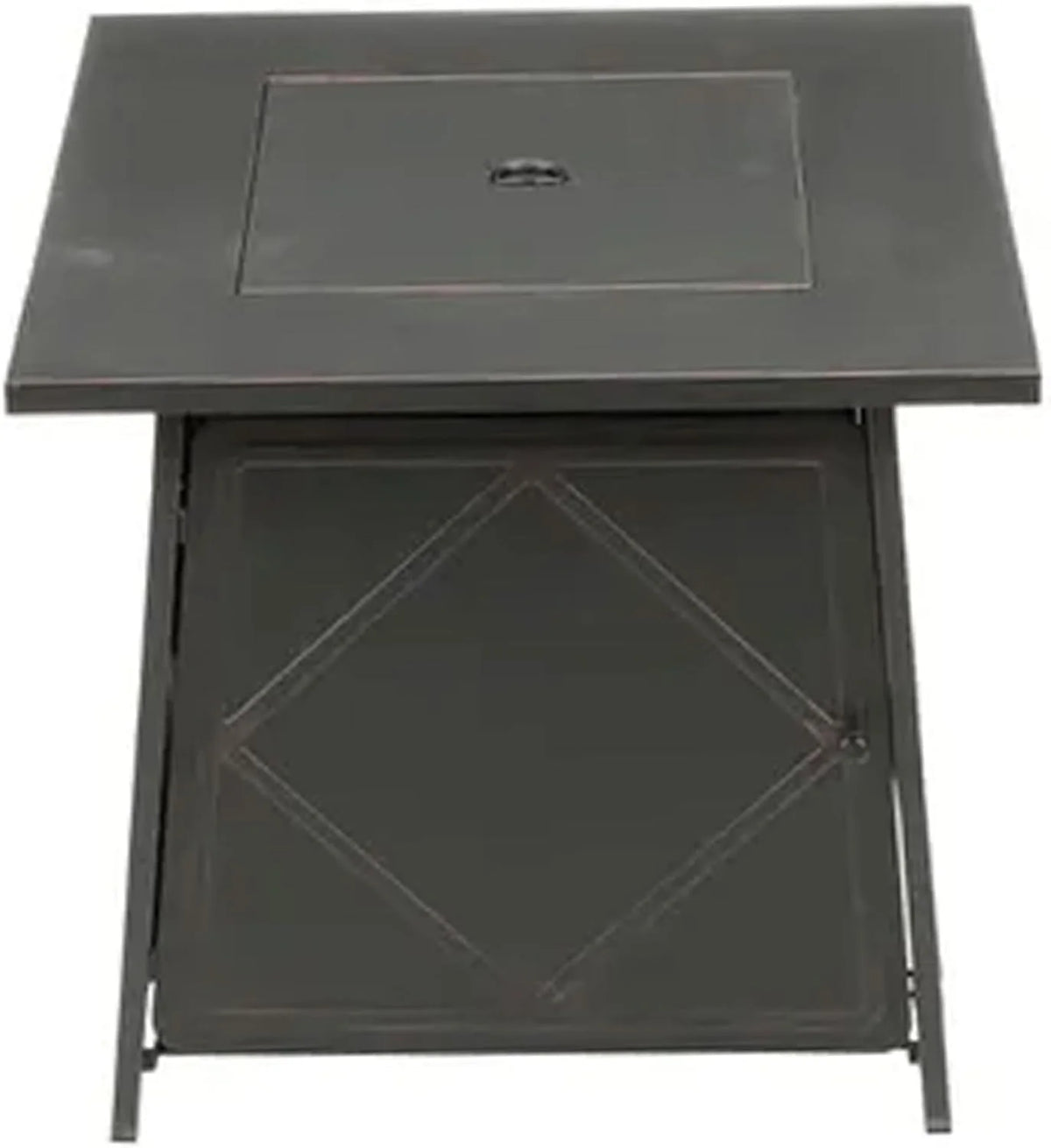 Four Seasons Courtyard 28-Inch Square 50,000 BTU Gas Fire Pit Table - SRGF11634