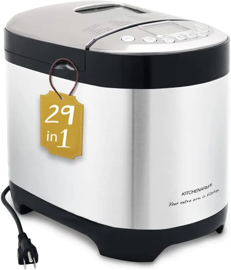 KitchenArm 29-in-1 Smart Bread Maker With Gluten Free Setting