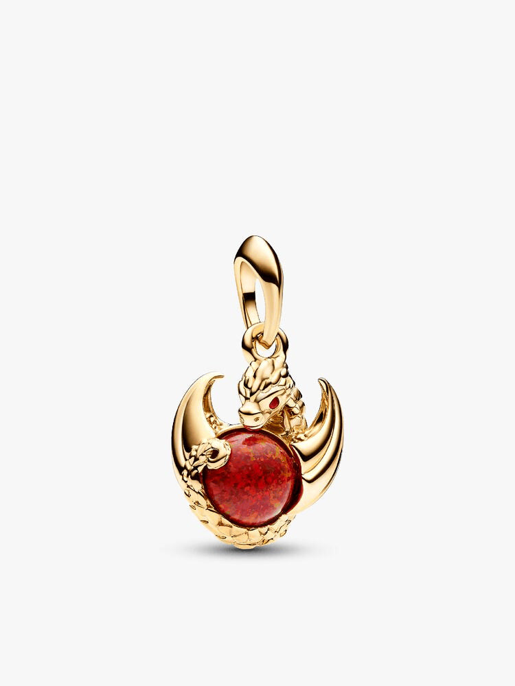 Game of Thrones Red Fire Dangle Charm Bracelet Set