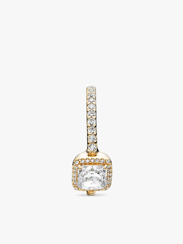 FINAL SALE - Square Sparkle Halo Ring