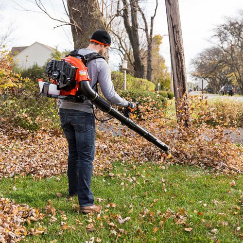 Gas Backpack Leaf Blower, 58.2cc 2-Stroke, 216 MPH, 517 CFM, Tube Throttle