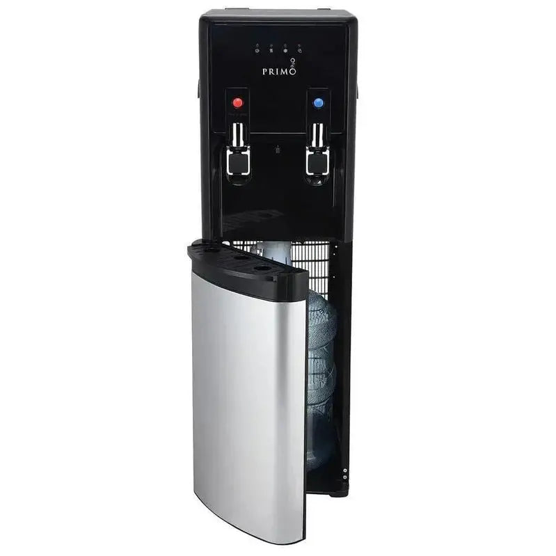 Primo Bottom-Loading Hot And Cold Water Dispenser, Black, 108.5 cm, 31 cm, 36 cm, 40.9 cm, 40 pounds - Pro-Plus