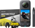 Insta360 X3 Motorcycle Kit 360 Action Camera With 1/2 Inch 48MP Sensors - X3