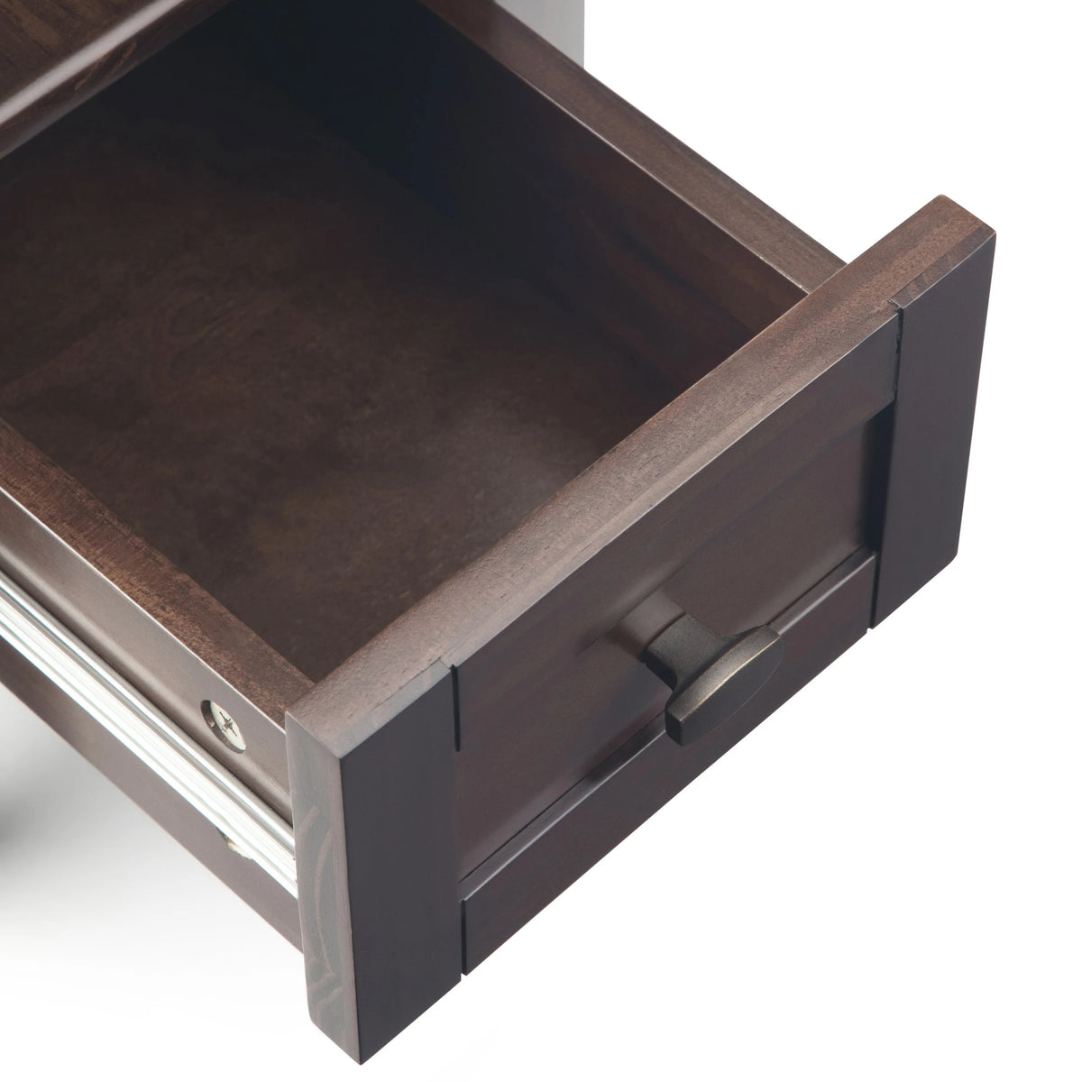 Solid Wood Narrow Side Table, 14 in Wide, 24 in D x 14 in W x 20 in H