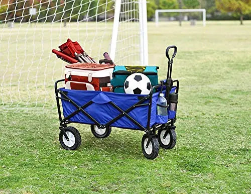 Mac Sports Folding Utility Wagon With Steel Frame - 150 Pound Capacity