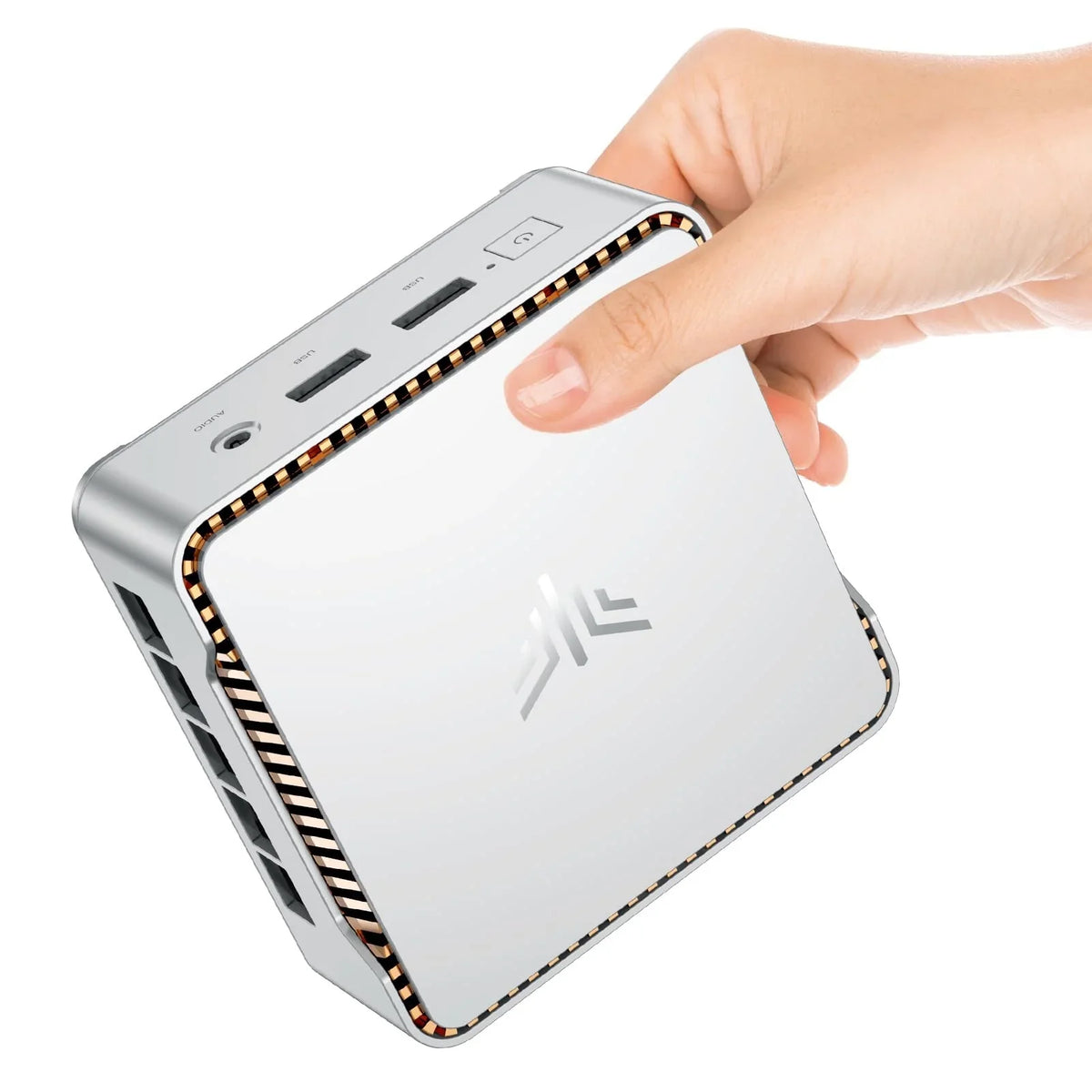 KAMRUI GK3Plus Mini PC 16GB RAM 512GB M.2 SSD - Intel Alder Lake N95