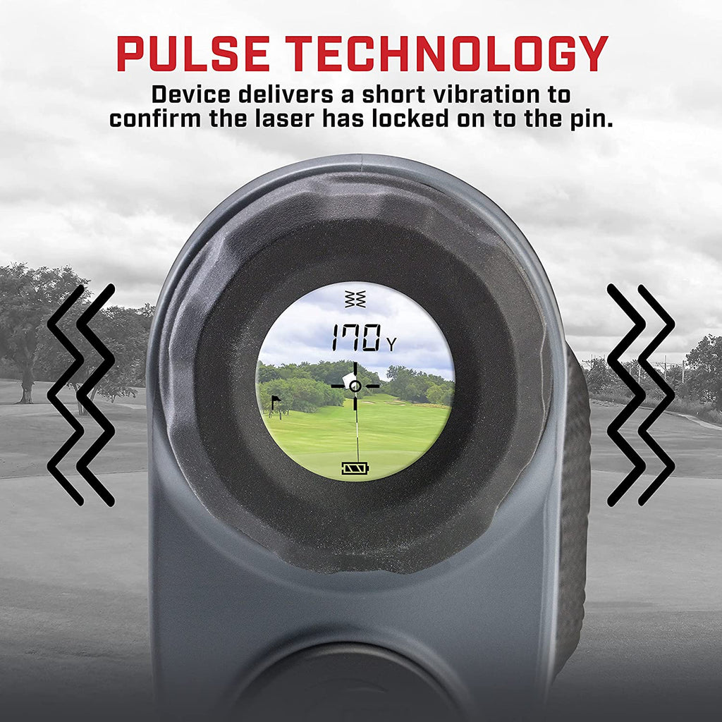 Callaway 300 Pro Slope Laser Golf Rangefinder, 6x, 5-1000 Yards - Enhanced 2021 Model