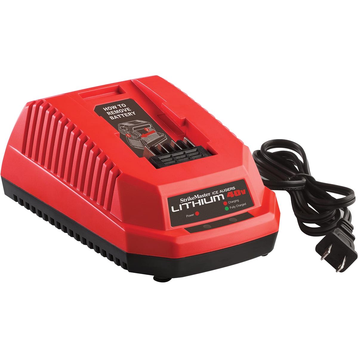 8 40V Lithium Ice Auger With Brushless Motor And LED Lights