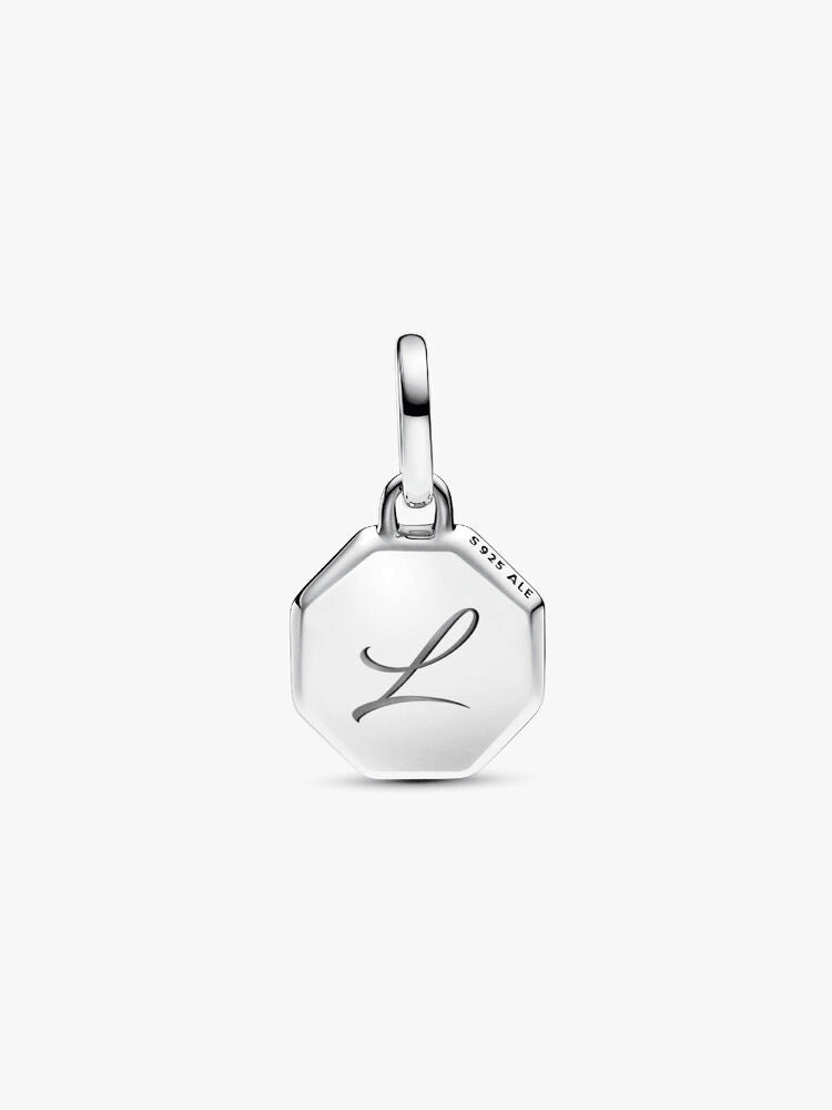 Turquoise-colored Engravable Mini Medallion Charm