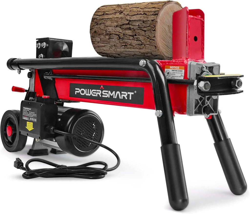 PowerSmart Electric Hydraulic Log Splitter 7-Ton, 15 Amp - DB6407