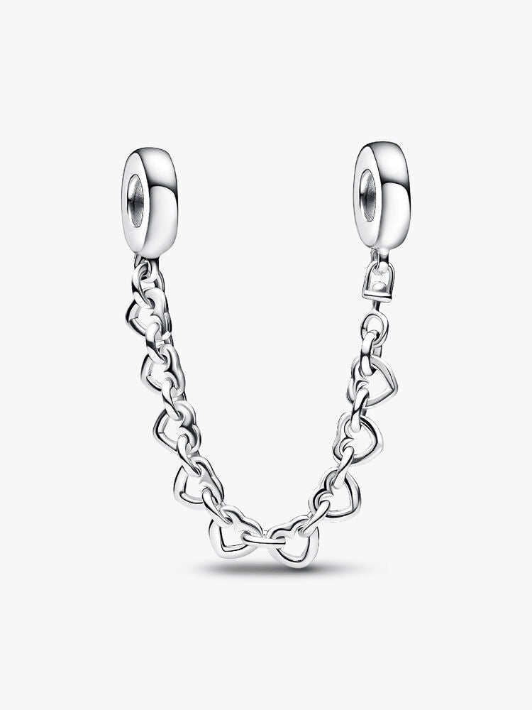 Linked Hearts Safety Chain