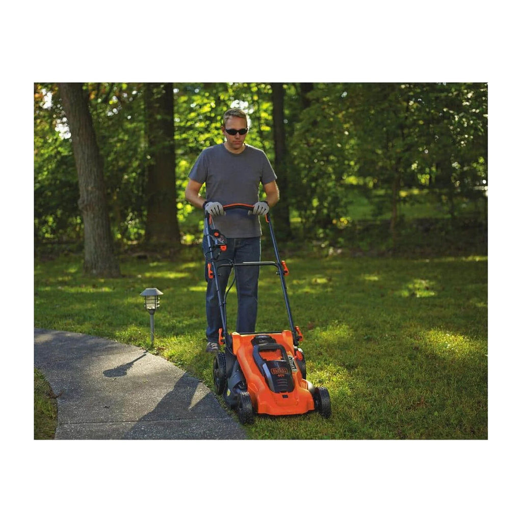 BLACK+DECKER 40V MAX Cordless Lawn Mower With 2 Batteries And Charger - CM2043C