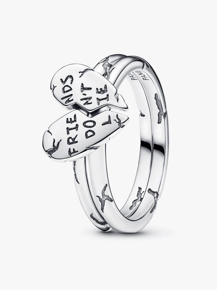 Stranger Things Friends Don't Lie Splittable Ring