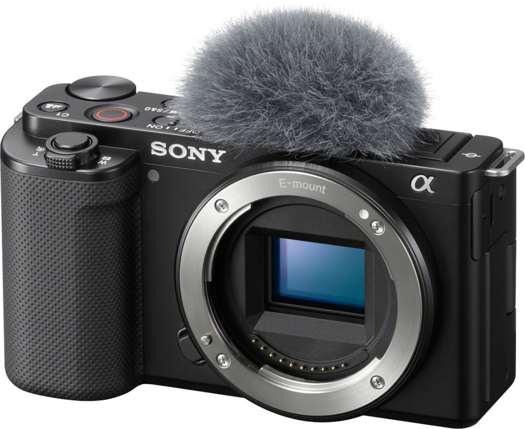 Sony Mirrorless Vlog Camera Body Only Black - Alpha ZV-E10