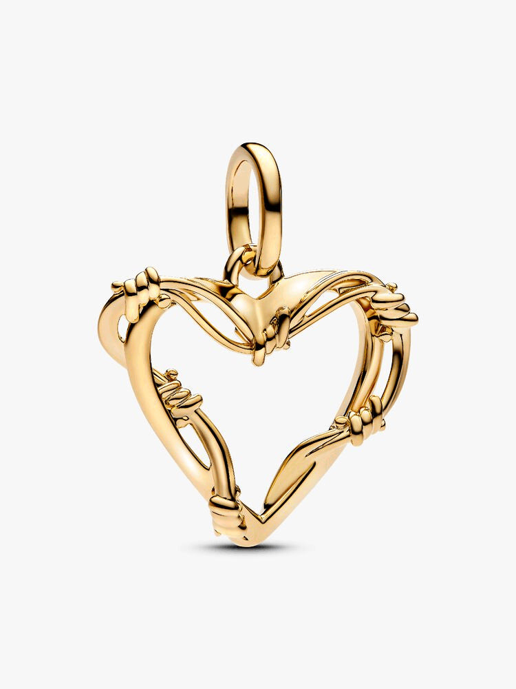 Barbed Wire Heart Bracelet Set