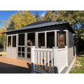 Composite PVC Patio Gazebo, 17.5-Ft. x 11.5-Ft.