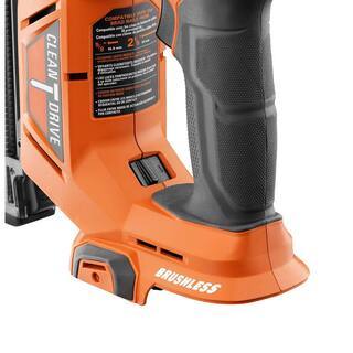 18V Brushless Cordless Brad And Finish Nailer Combo Kit With Battery And Charger