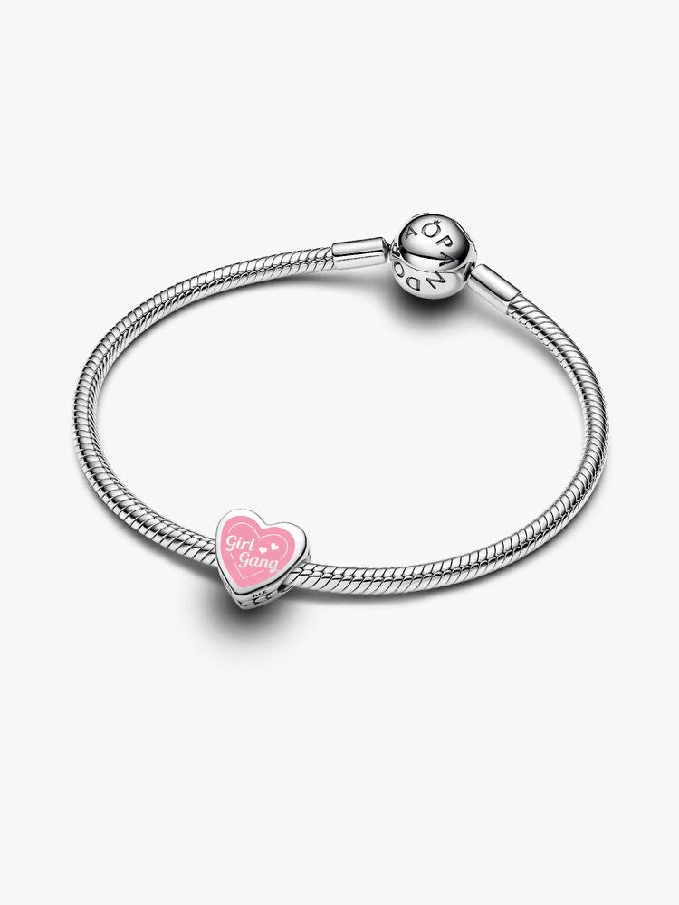 Engravable Girl Gang Heart Charm