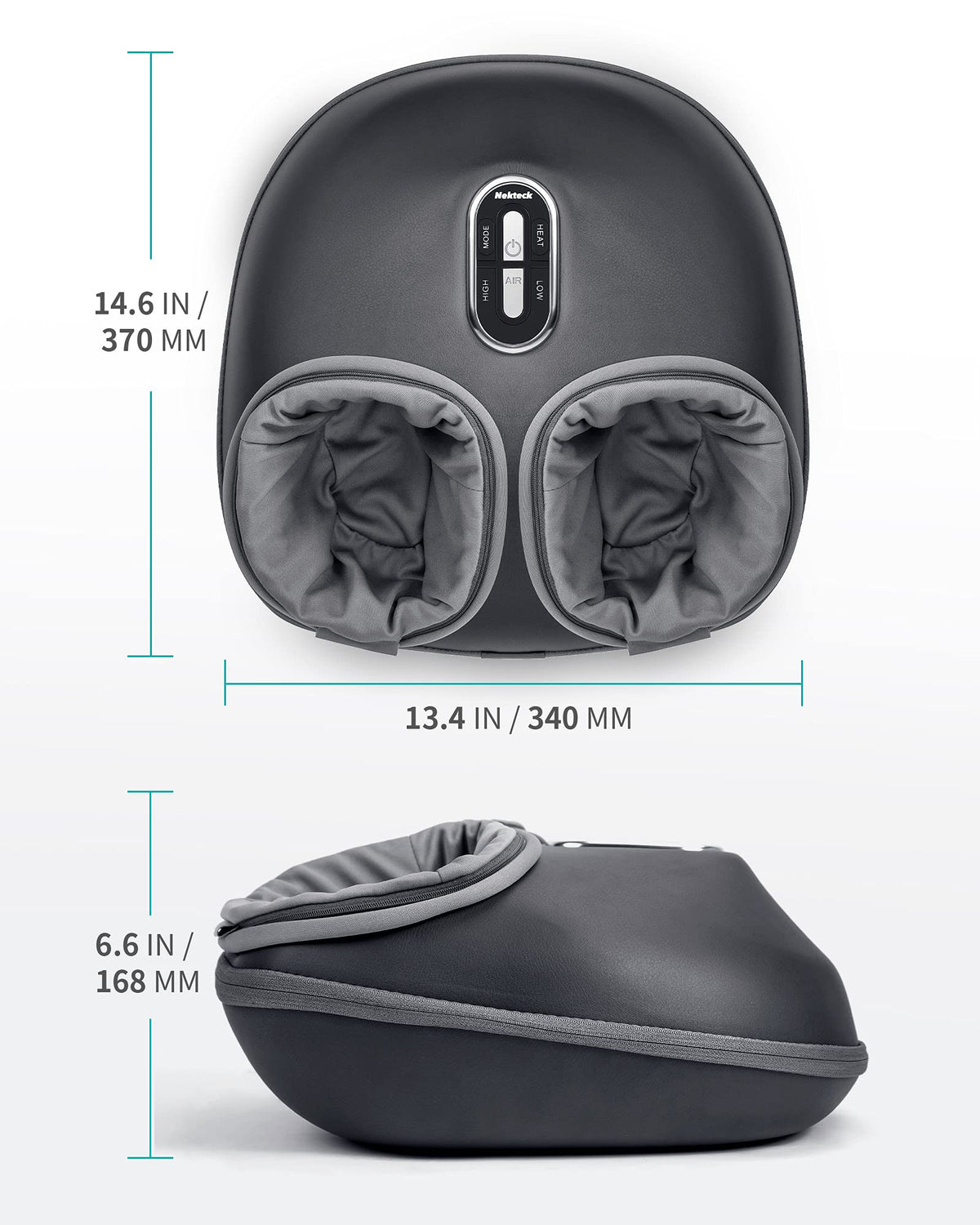 Nekteck Shiatsu Foot Massager Machine With Soothing Heat