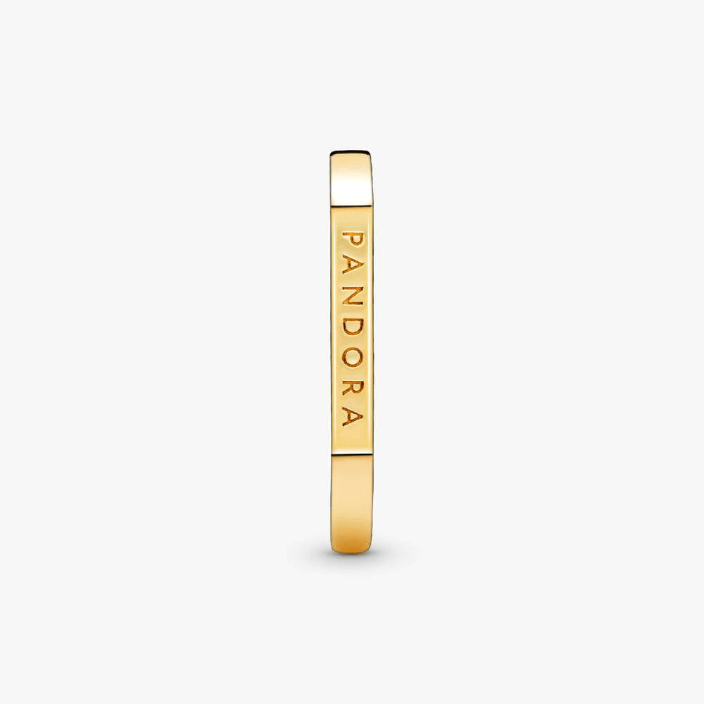 FINAL SALE - Logo Bar Stacking Ring