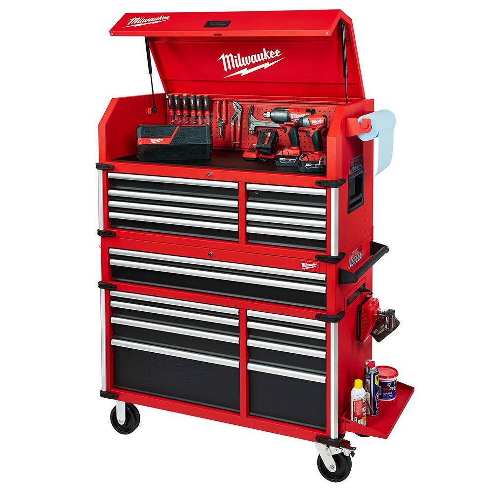 High Capacity 46 in. 18-Drawer Tool Chest And Cabinet Combo - 48-22-8546